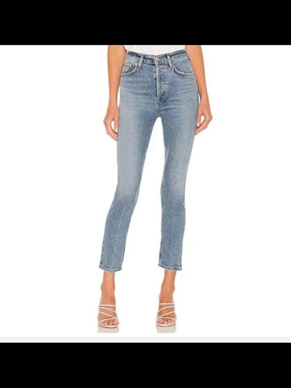 Agolde Nico High-Rise Slim Jeans